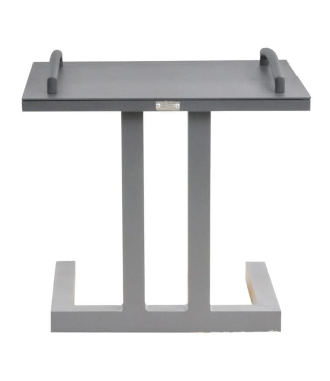 Life Outdoor Living Table d'appoint Easy side avec plateau | Praticité pour la terrasse