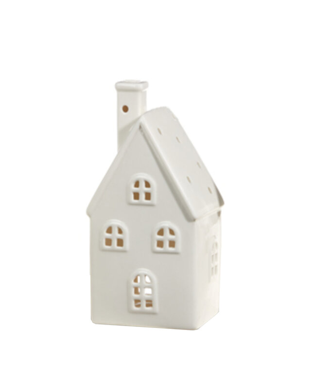 Maison blanche en céramique