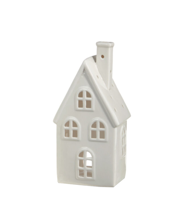 Maison blanche en céramique