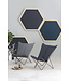 Fauteuil papillon Pop Up XL argent | Confort nomade pour intérieur et extérieur
