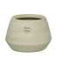 Cache-pot en terre cuite beige 7,5 po