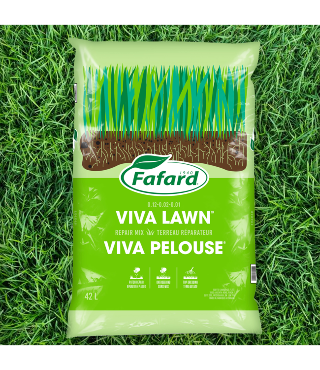 Terreau réparateur de pelouse | Solution complète pour une pelouse densifiée