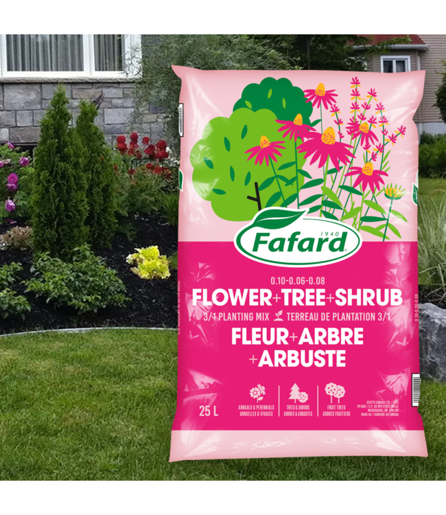 Terreau 3/1 fleur, arbre et arbuste