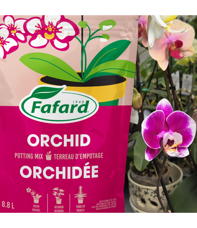 Fafard Terreau d'empotage pour Orchidée | Offrez l'éclat et la vitalité à vos orchidées