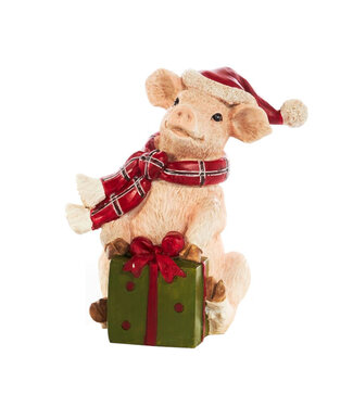 Figurine cochon, cadeau 5 po