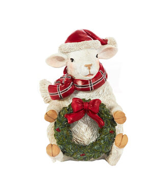 Figurine mouton, couronne 5 po