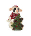 Figurine vache, sapin 5 po