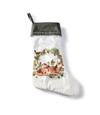 Bas de Noël faon 15,5 po