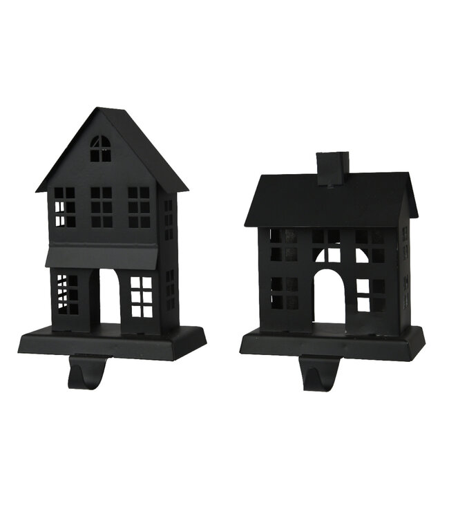 Accroche-bas en métal noir – Élégance intemporelle et magie des fêtes