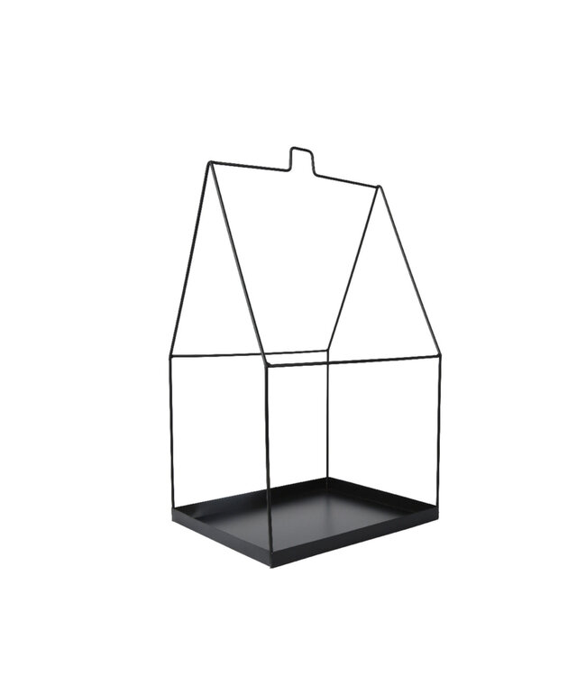 Ossature maison en métal noir