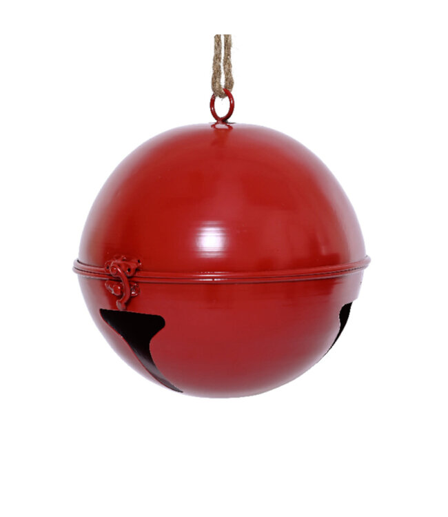 Grelot en métal rouge