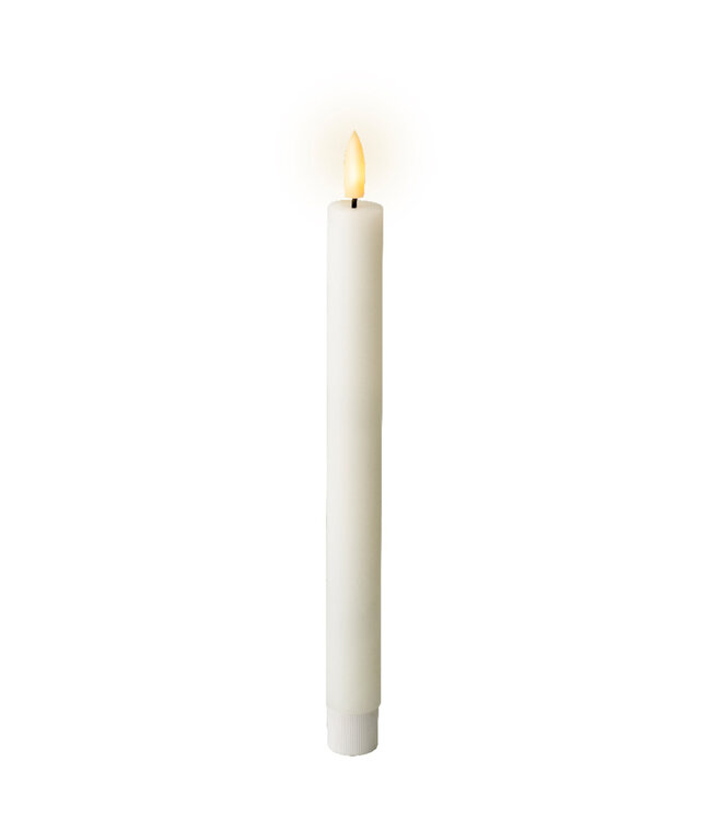 Chandelles blanches LED – Lumière douce et élégance intemporelle