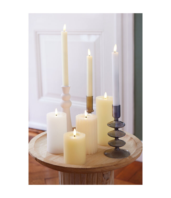 Chandelles blanches LED | Lumière douce et élégance intemporelle