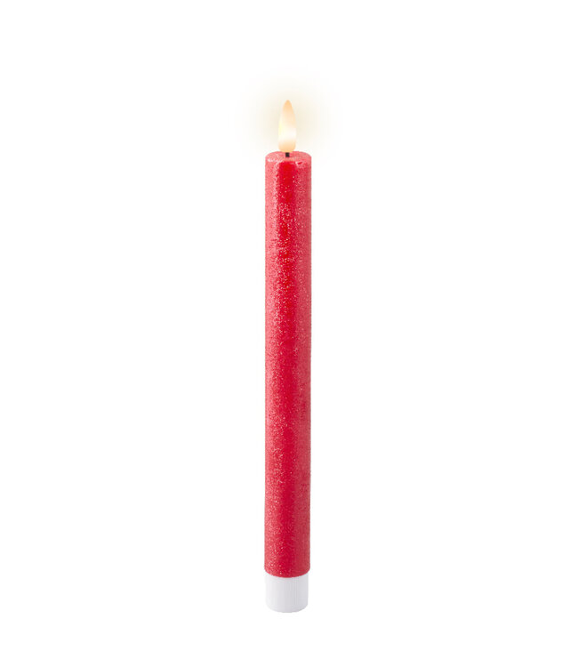 Chandelles rouges LED – Lumière douce et éclat festif