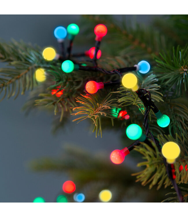 Lumières Cerises LED fixe multicouleur 120 L 29,5 pieds