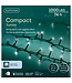 Lumières compact LED fils vert blanc froid
