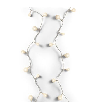 Lumières cerises LED blanc chaud 120 lum.