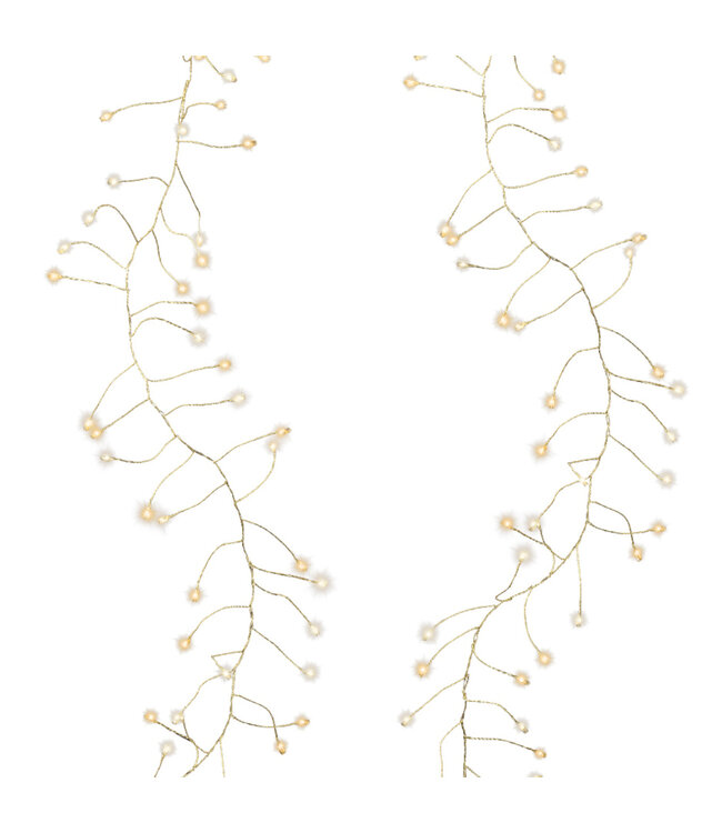 Guirlande de lumières blanc chaud et classique 19,7 pi