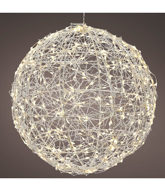 Sphère de lumières LED blanc chaud 23 po