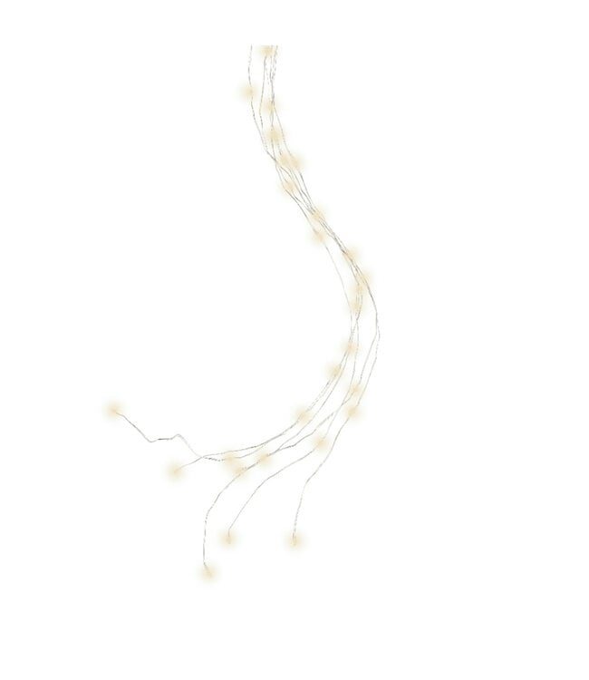 Grappe de lumières micro-LED blanc chaud – Éclat raffiné et magie festive