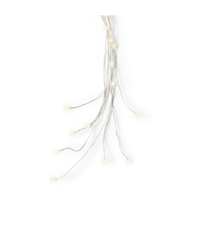 Grappe de lumières micro-LED blanc chaud – Éclat raffiné et magie festive