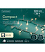 Lumières LED compact fils transparent blanc chaud