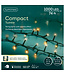 L✨ Lumières compactes LED – Fils vert, lumière blanche chaude pour une ambiance festive ✨