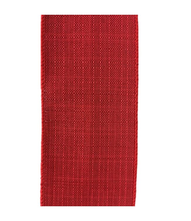 Ruban uni rouge