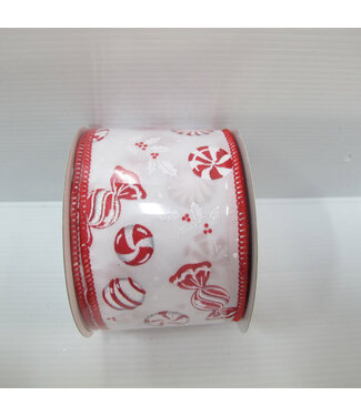 Ruban bonbons 2,5 po x 10 vgs