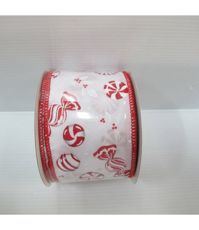 Ruban bonbons 2,5 po x 10 vgs
