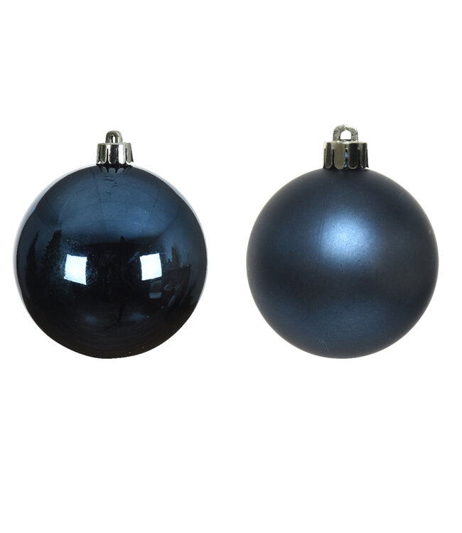 Boules plastique bleu nuit