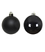 Boules en plastique noires | Décoration élégante et moderne