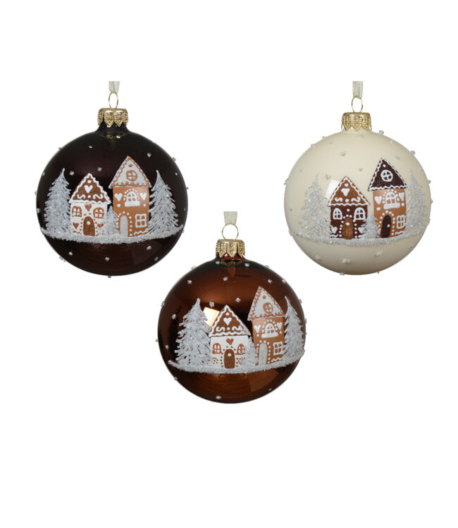 Boule maison pain d'épices 3 po (3 ass.)