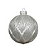 Boule de verre argent 4 po (3 ass.)