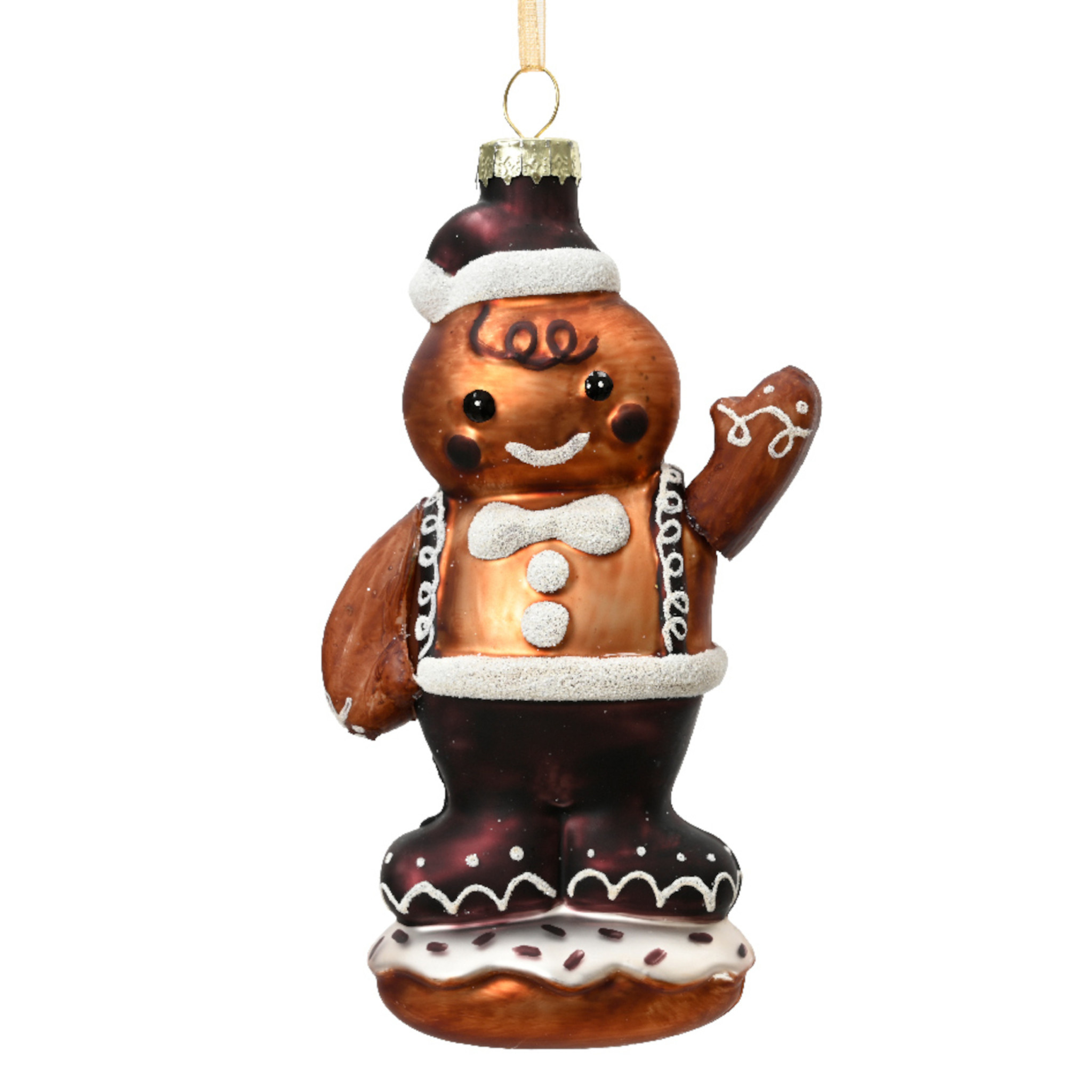 Lot De 12 Décorations Noël Bonhommes En Pain D'épice - Ornements Pour Sapin, Couronne, Décoration Festive