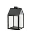 Lanterne maison noir