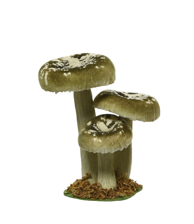 Champignons velours | Ornements décoratifs élégants pour la maison