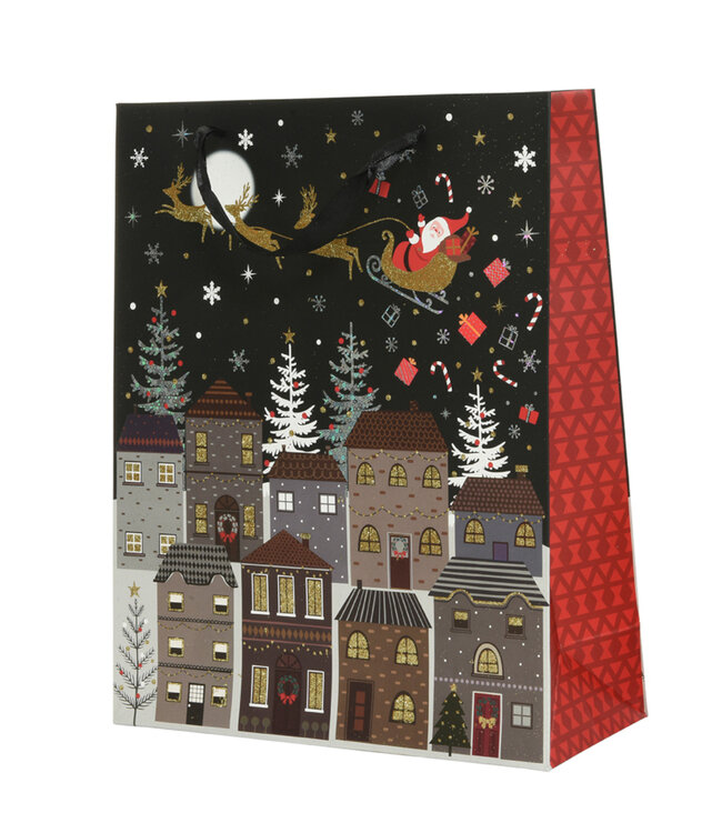 Sac cadeau - Père-Noël distribution de cadeaux