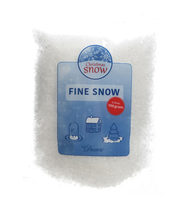 Neige fine décorative | Créez votre village de Noël enchanté