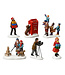 Ensemble de 6 figurines village de Noël
