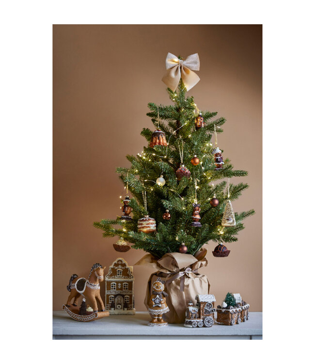 Cheval à bascule pain d'épices 7,5 po