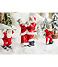 Figurine mère Noël en planche à neige 7,5 po