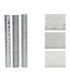 Chemin de table brillant argent 6,5 pi (3 ass.)