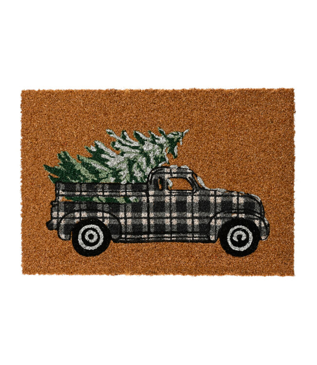 Tapis de coco voiture carreauté 23,5 po