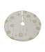 Jupe de sapin blanc et flocons 39,5 po
