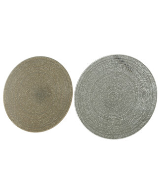 Miroir rond ligné 4 po (2 ass.)
