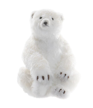 Ours polaire assis 15 po