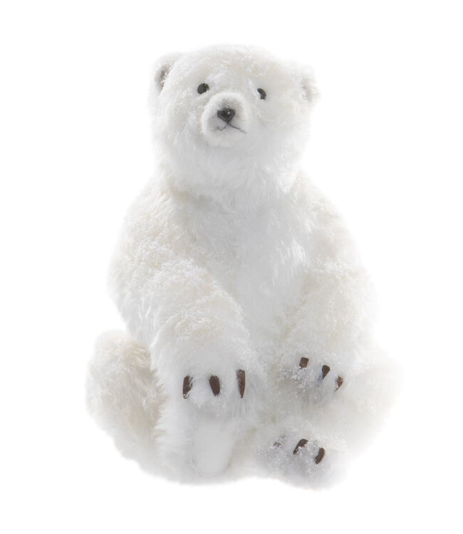 Ours polaire assis 15 po