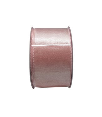 Ruban de velours rose 2,5 po x 10 vgs