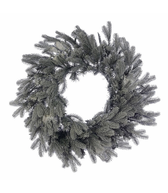 Couronne Givrée Halifax – Élégance glacée pour un décor hivernal féérique